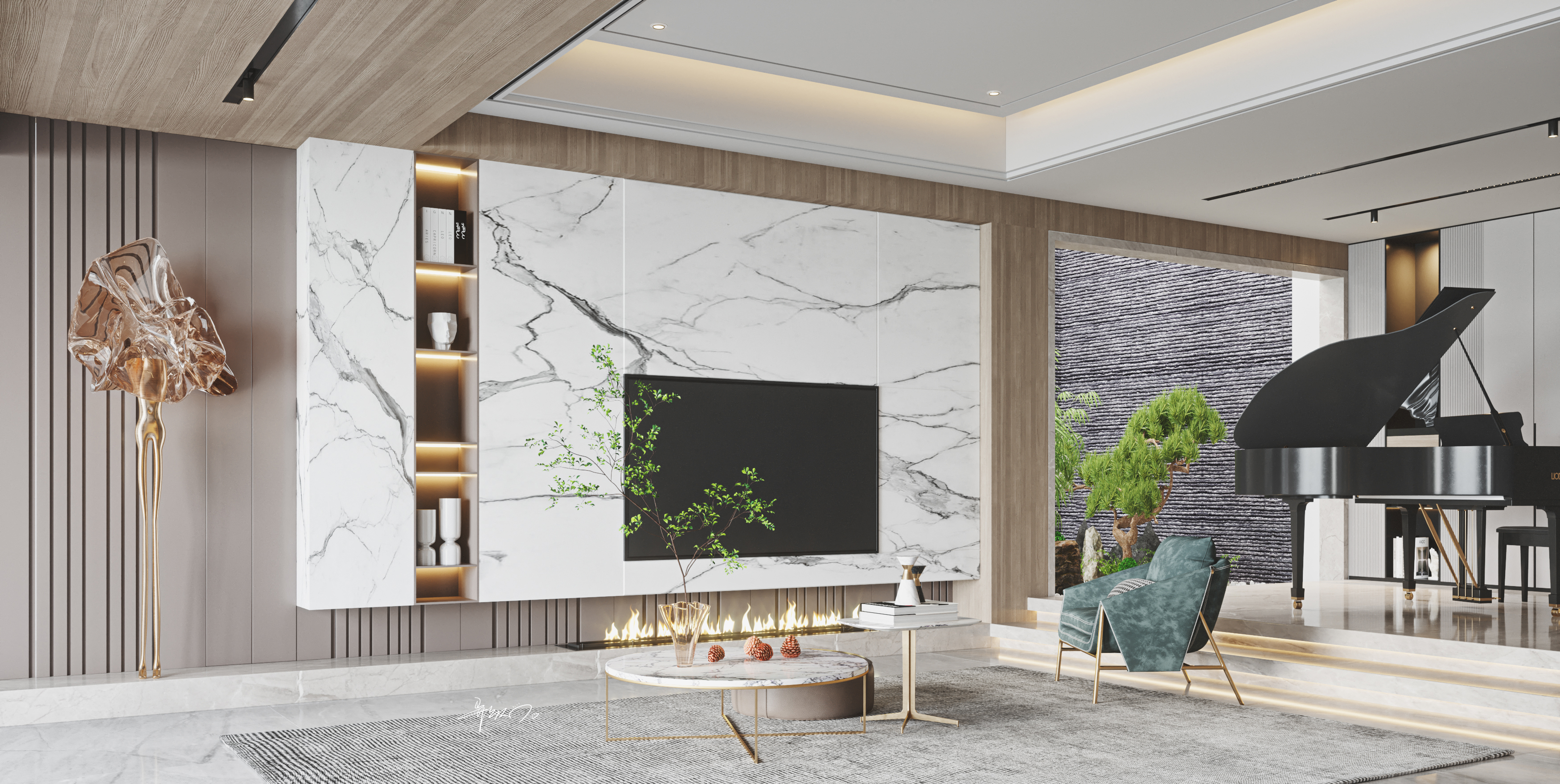 简约现代风酒店客房设计丨知名设计师-21