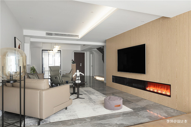 30万元别墅豪宅260平米装修案例-15