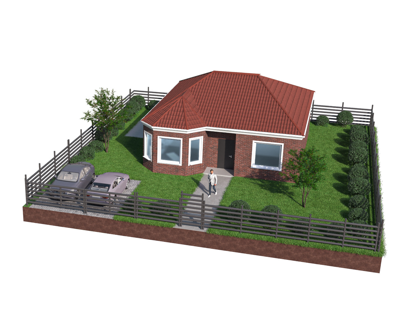 Проект посёлка с типовой застройкой "Ласкино"-2