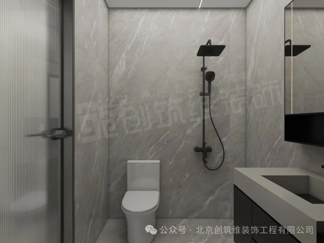 御东君临|122㎡3室2厅3卫1厨轻奢风装修案例-41