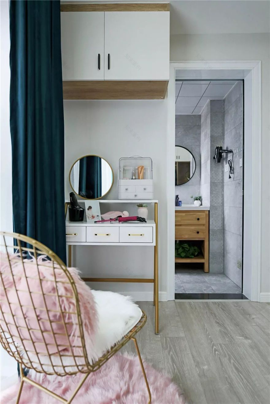 98 平米北欧轻奢极简风,自然舒适又高档-53