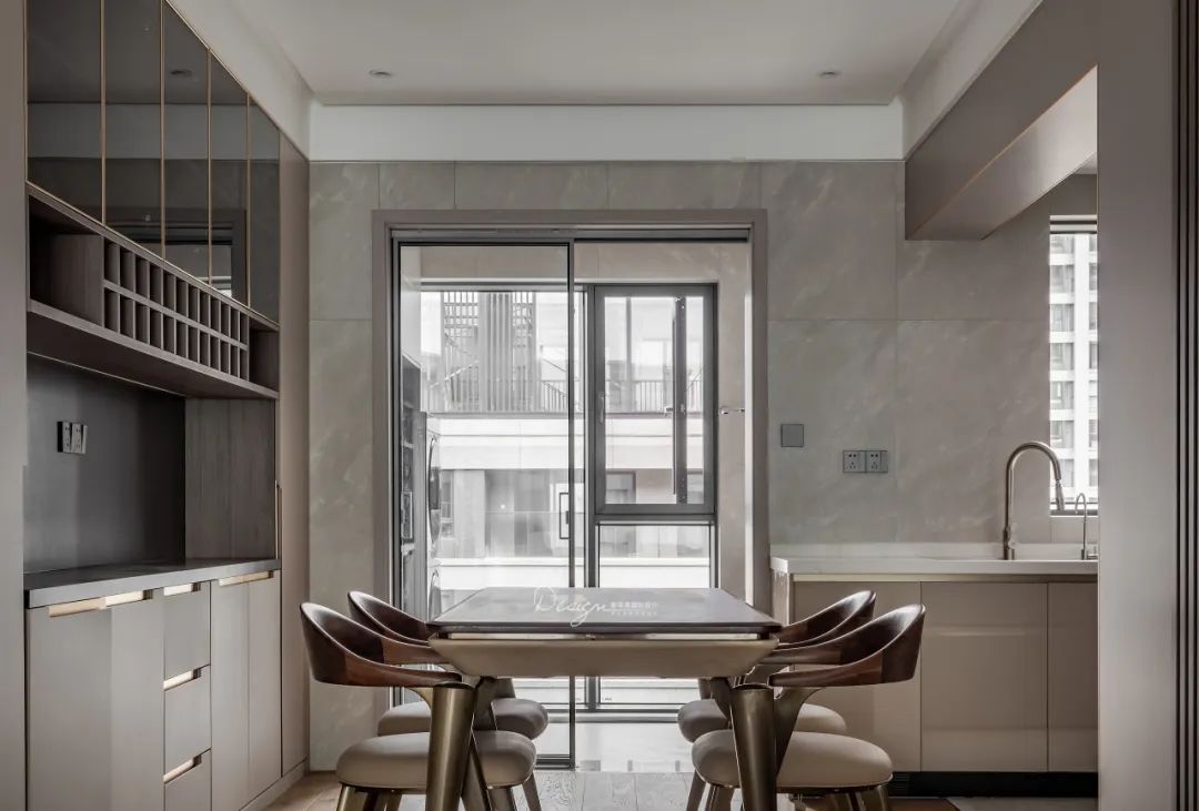 143㎡现代简约风住宅设计丨龙杰,杨闵涵-30