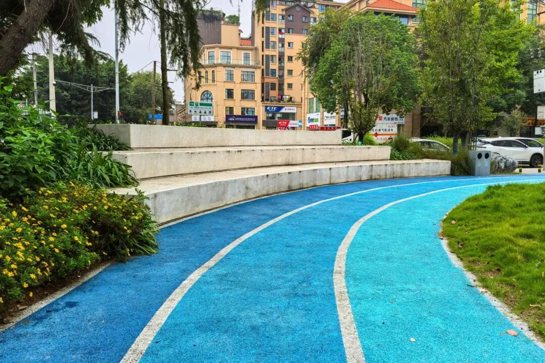 家门口的运动场丨武侯永乐汇游园：从城市夹角到家门口的“山地骑行场”-14