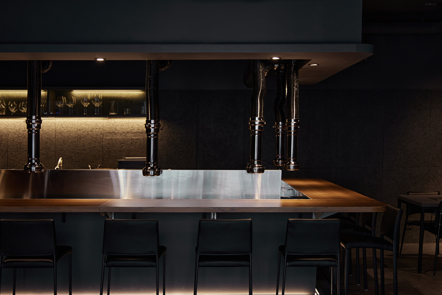 韩国某餐厅高级内饰设计-11