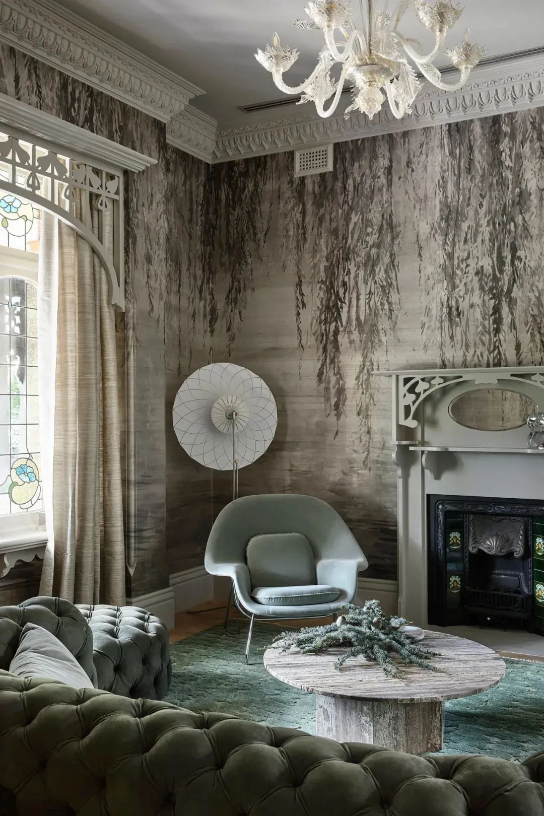 热情色彩的爱德华式独栋别墅设计-17