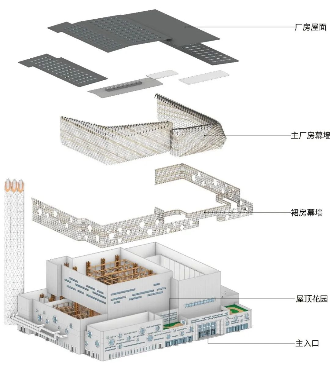 垃圾焚烧发电厂的诗意建筑设计丨中国武汉丨UUA建筑师事务所-138