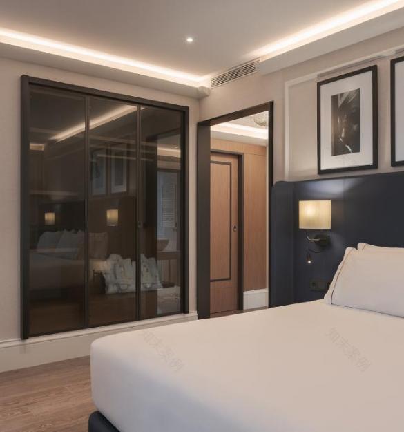 欧洲之星里斯本海湾酒店(注:Eurostars一般指欧洲之星酒店集团,Bai·a推测是葡萄牙语海湾baía的错误写法,结合语境这样翻译较为合适,但纯字面内容主要是品牌和地名,严格来说直接音译欧罗之星里斯本拜阿更准确) 丨PF1 Interiorismo Contract-38