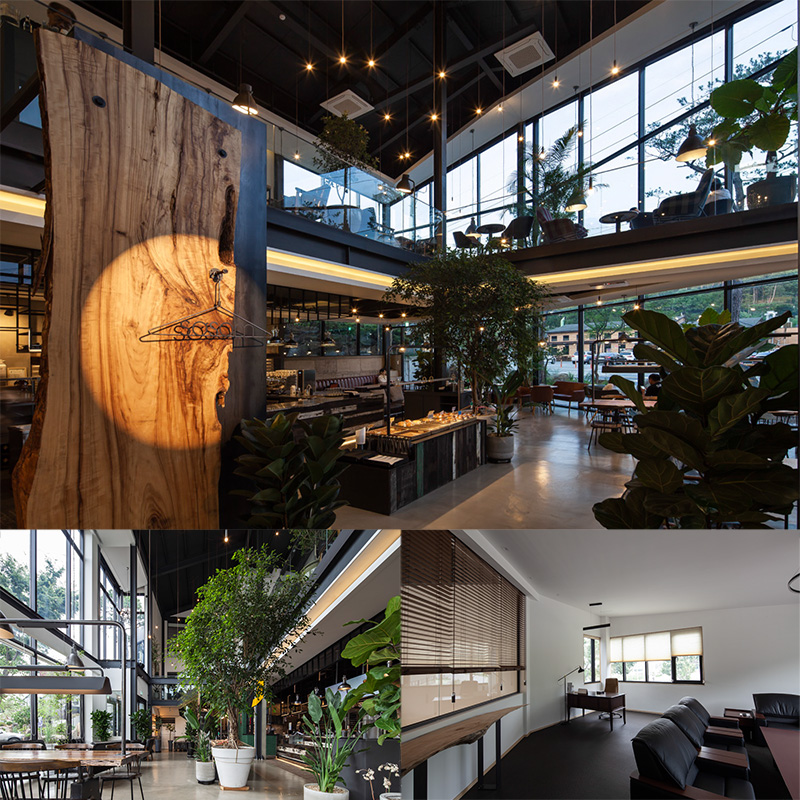 大型咖啡厅室内设计案例分享-1