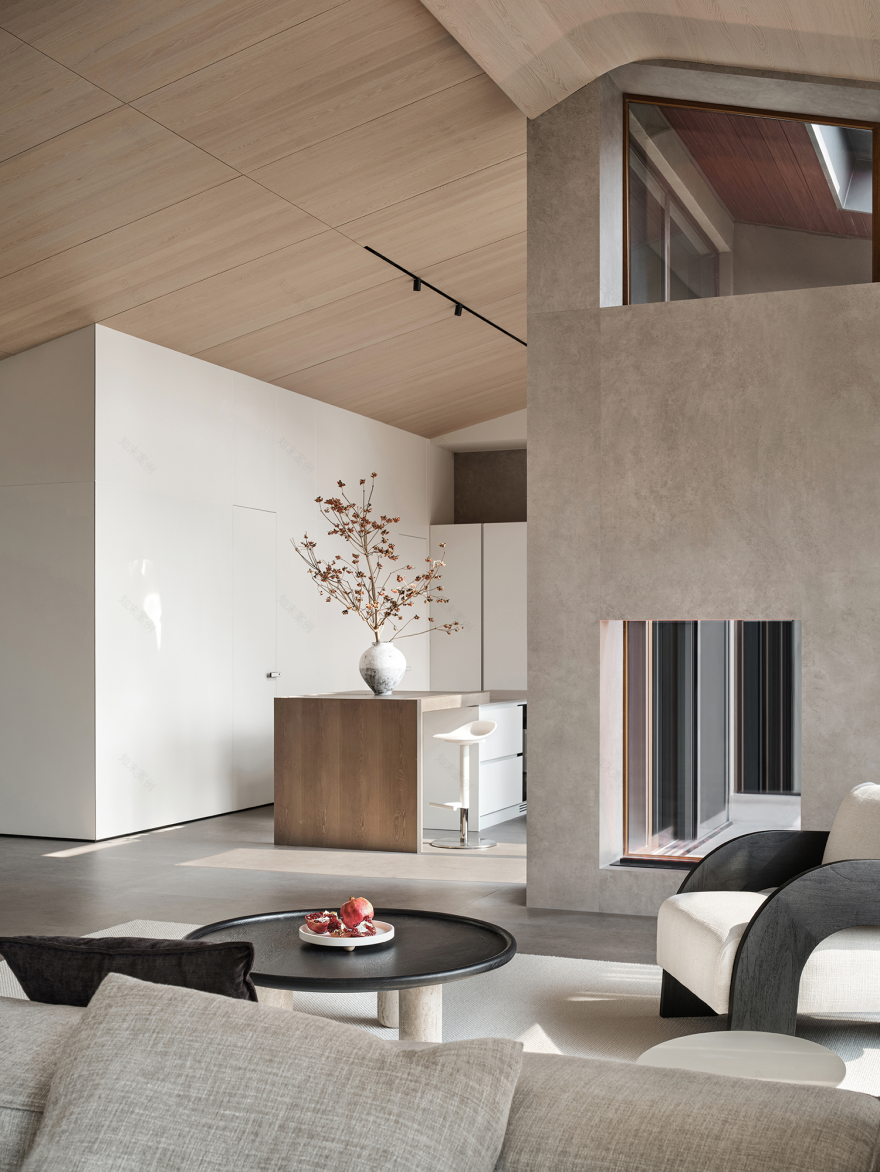 余颢凌新作|成都麓湖 330㎡ 大平层,书写温润与优雅-39