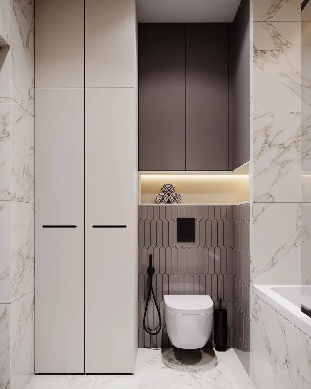 现代简约轻奢住宅丨BODES Studio-84