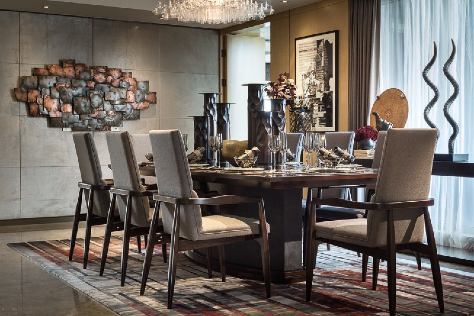 上海万科翡翠滨江310㎡样板间-8