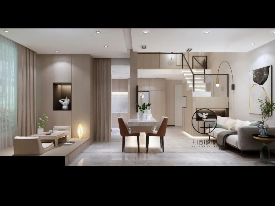 内江邦泰天誉 103㎡自然新颖个性空间设计-24