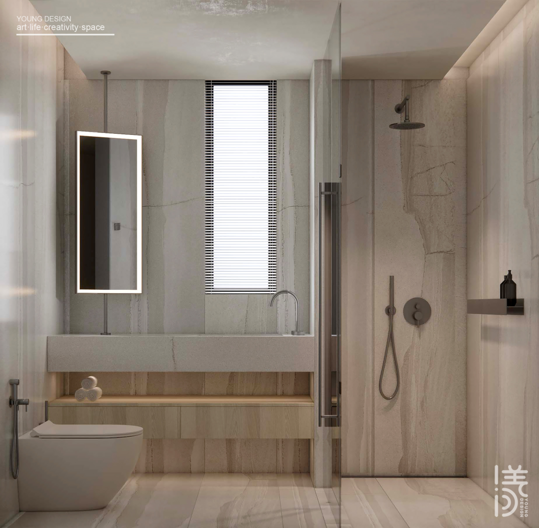 现代极简的多口之家丨深圳漾空间设计有限公司-104