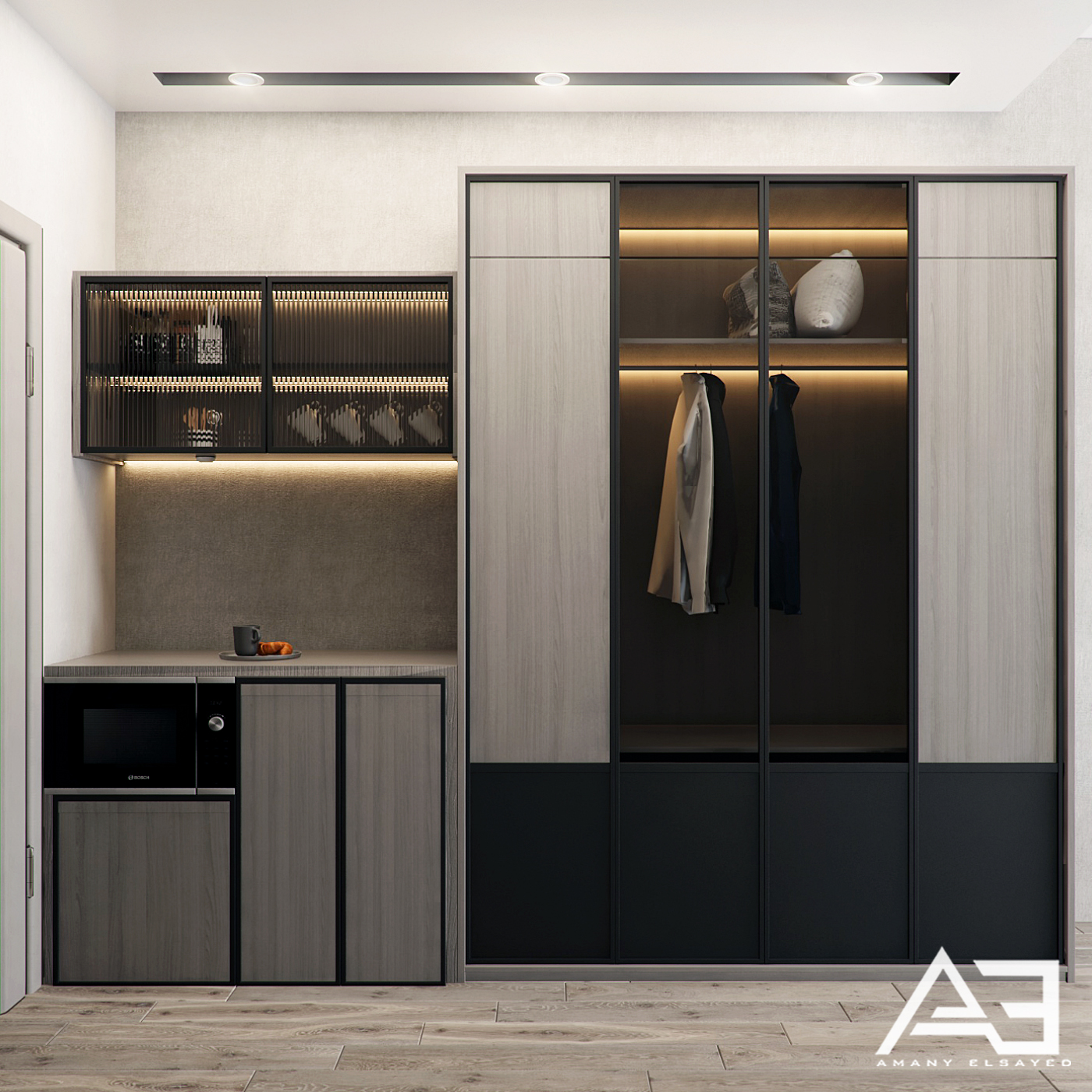 酒店套房设计丨沙特阿拉伯丨Amany ELsayed-6