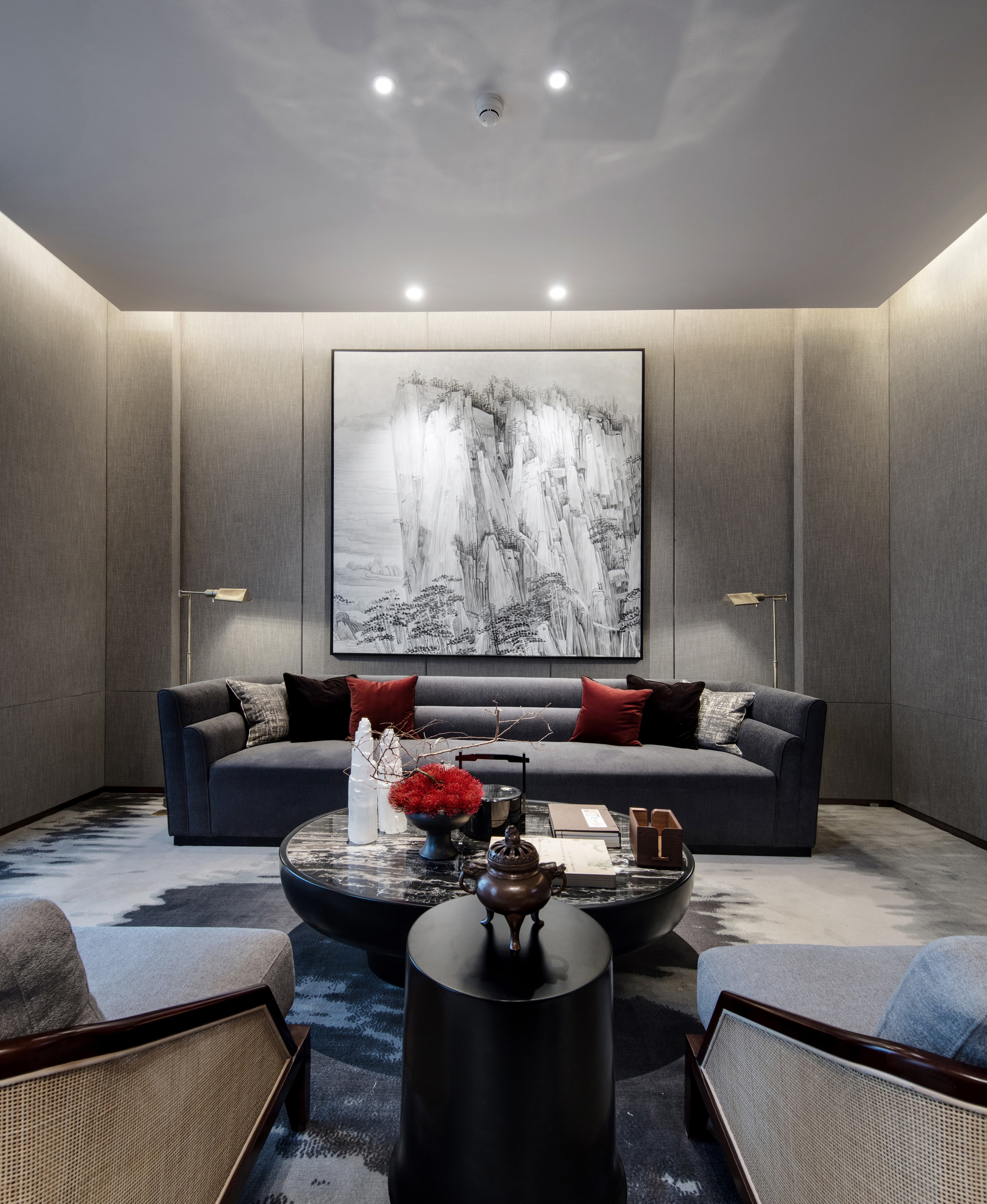 温润如玉，郑州宝龙珑玺售楼处设计-33