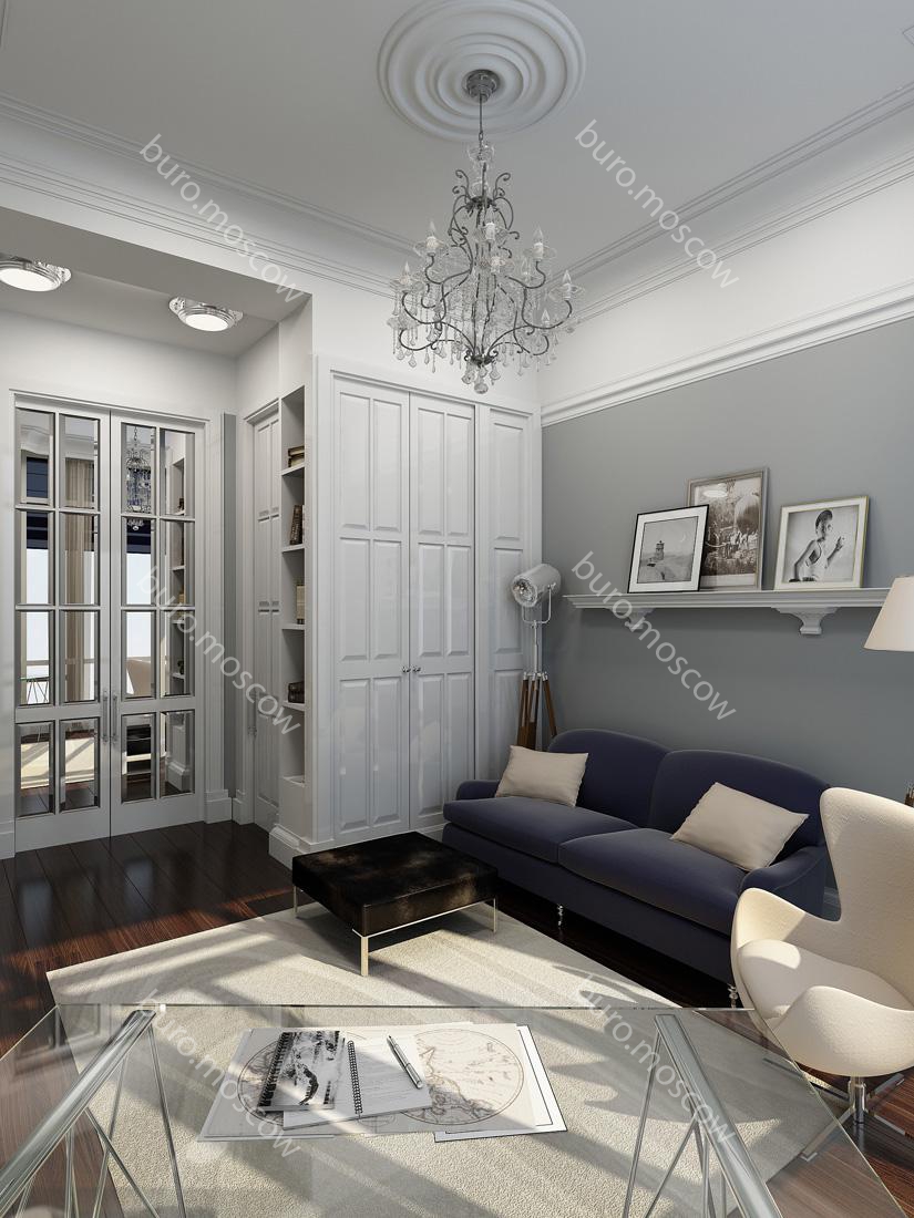 ЖК Триумф Палас公寓室内设计丨未明确提及设计公司,团队有Коротенко Максим等-3