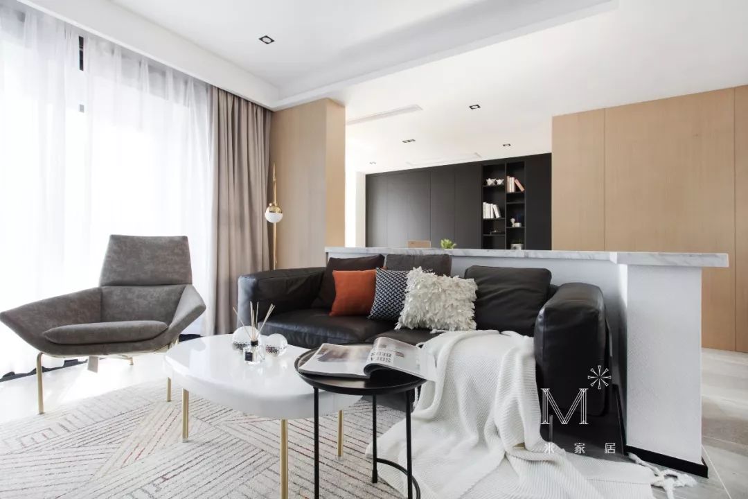 《依旧》现代家居，优雅纯粹，200m²顶楼复式设计-15