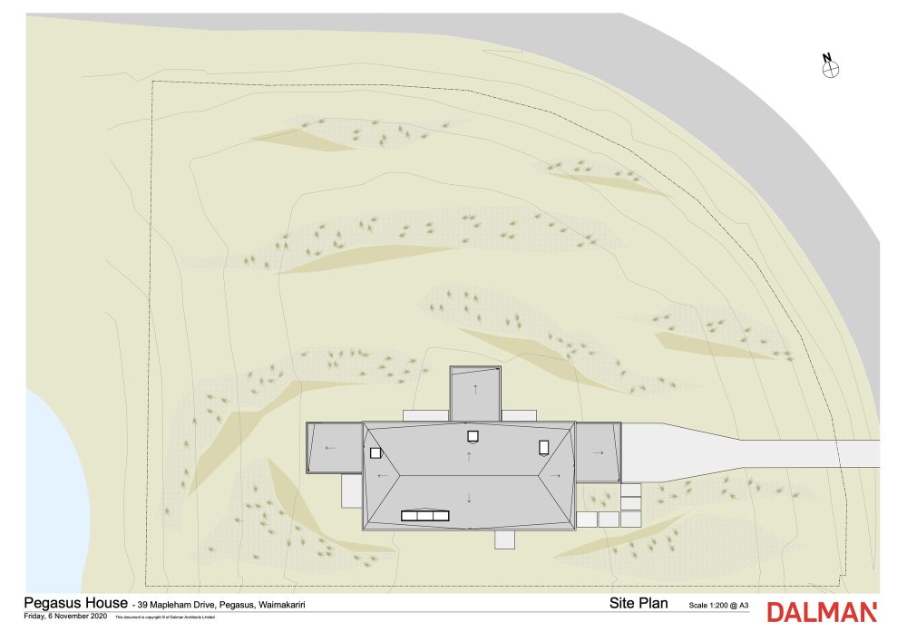新西兰度假别墅“飞马之家” · 极简主义与自然融合的设计-36