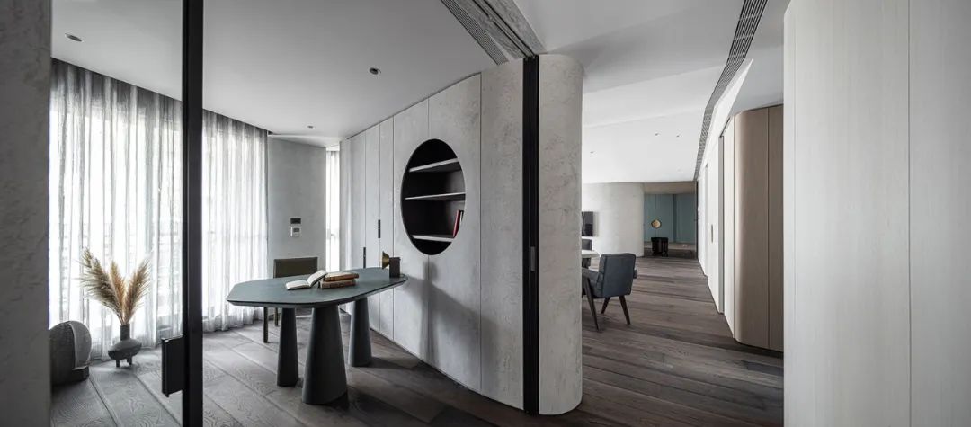 弧形+曲面，不一般的新时代住宅-56