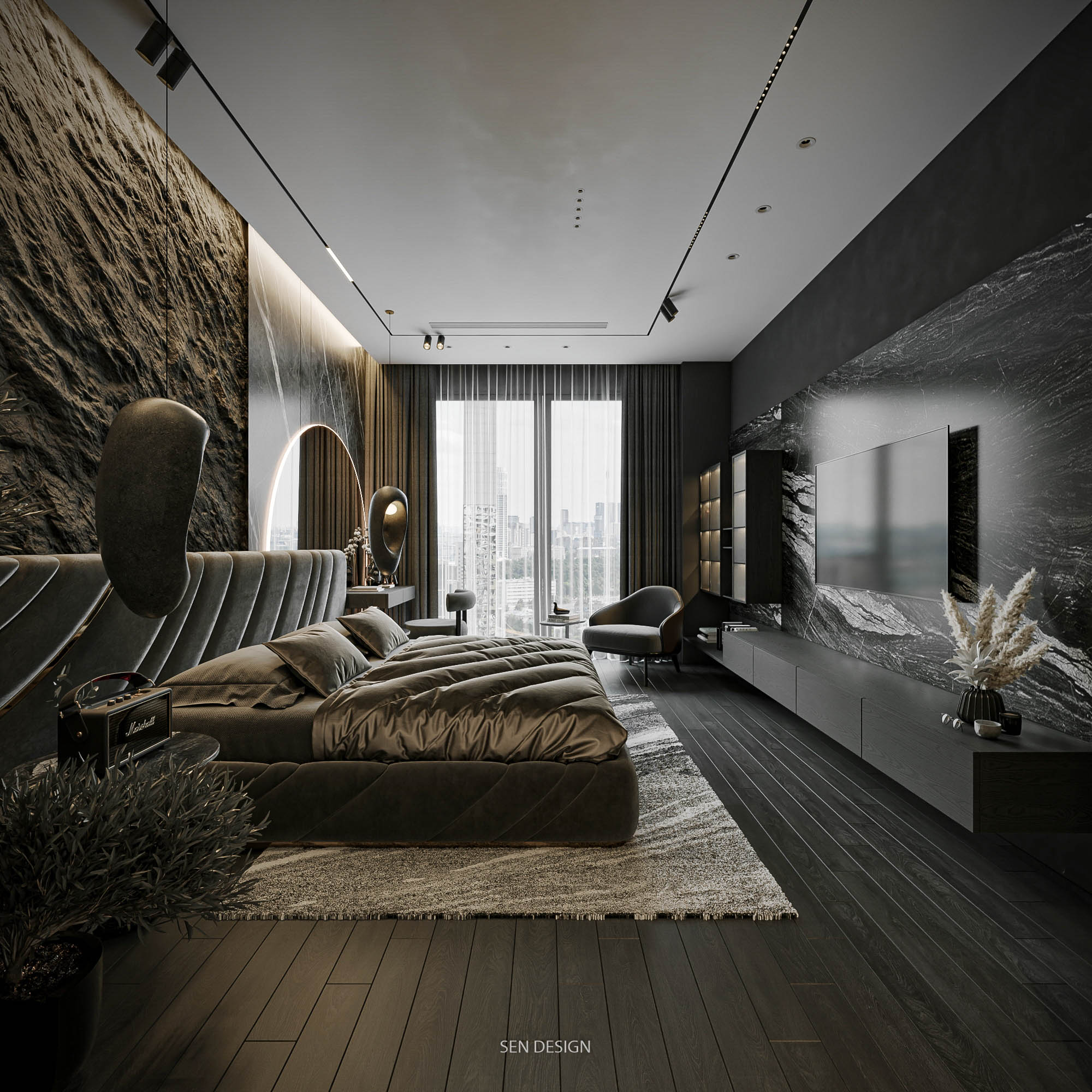 PENHOUSE APARTMENT大平层-26