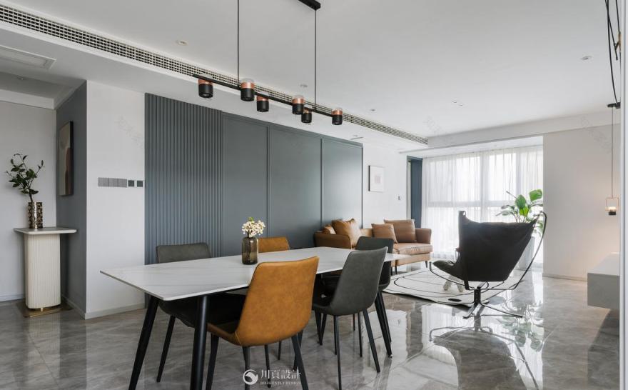 客厅变书房+餐厅+休闲,餐厅变儿童娱乐区-27