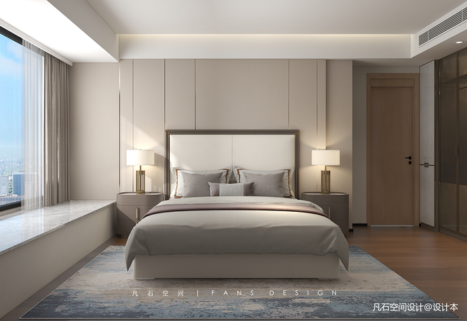 40万元三居253平米装修案例·效果图  凡石新作 · 淑女与猎豹-17