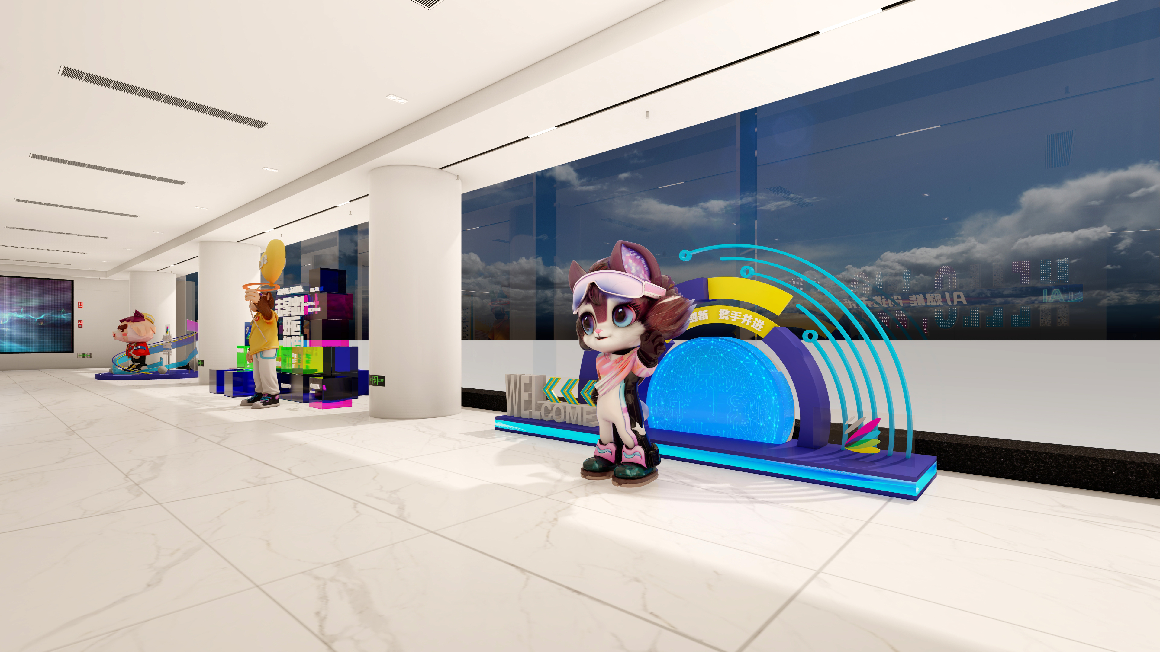 福州网龙网龙公司空间文化设计-12