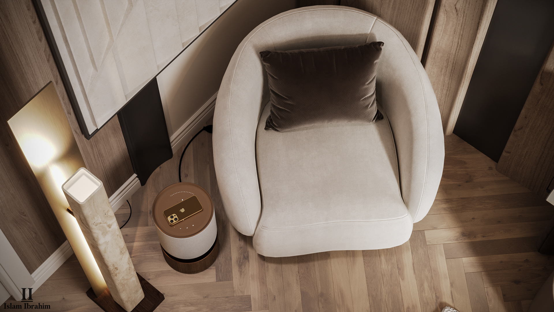 阿联酋主卧室丨阿联酋丨ISLAM IBRAHIM-16