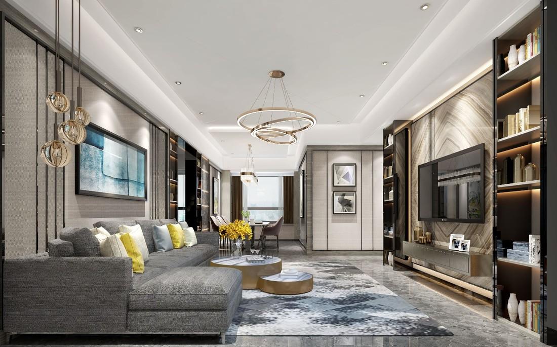 
京华假日湾花园样板房装修设计 -1