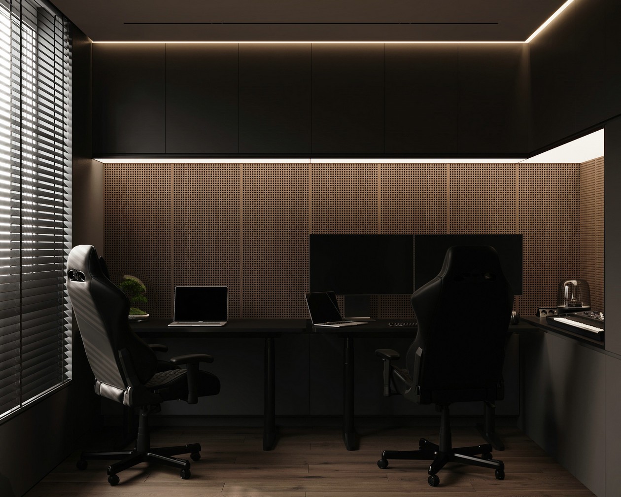 95㎡中性色系公寓设计-9