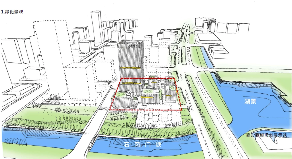 上海嘉定金融中心丨中国上海丨Aedas-28