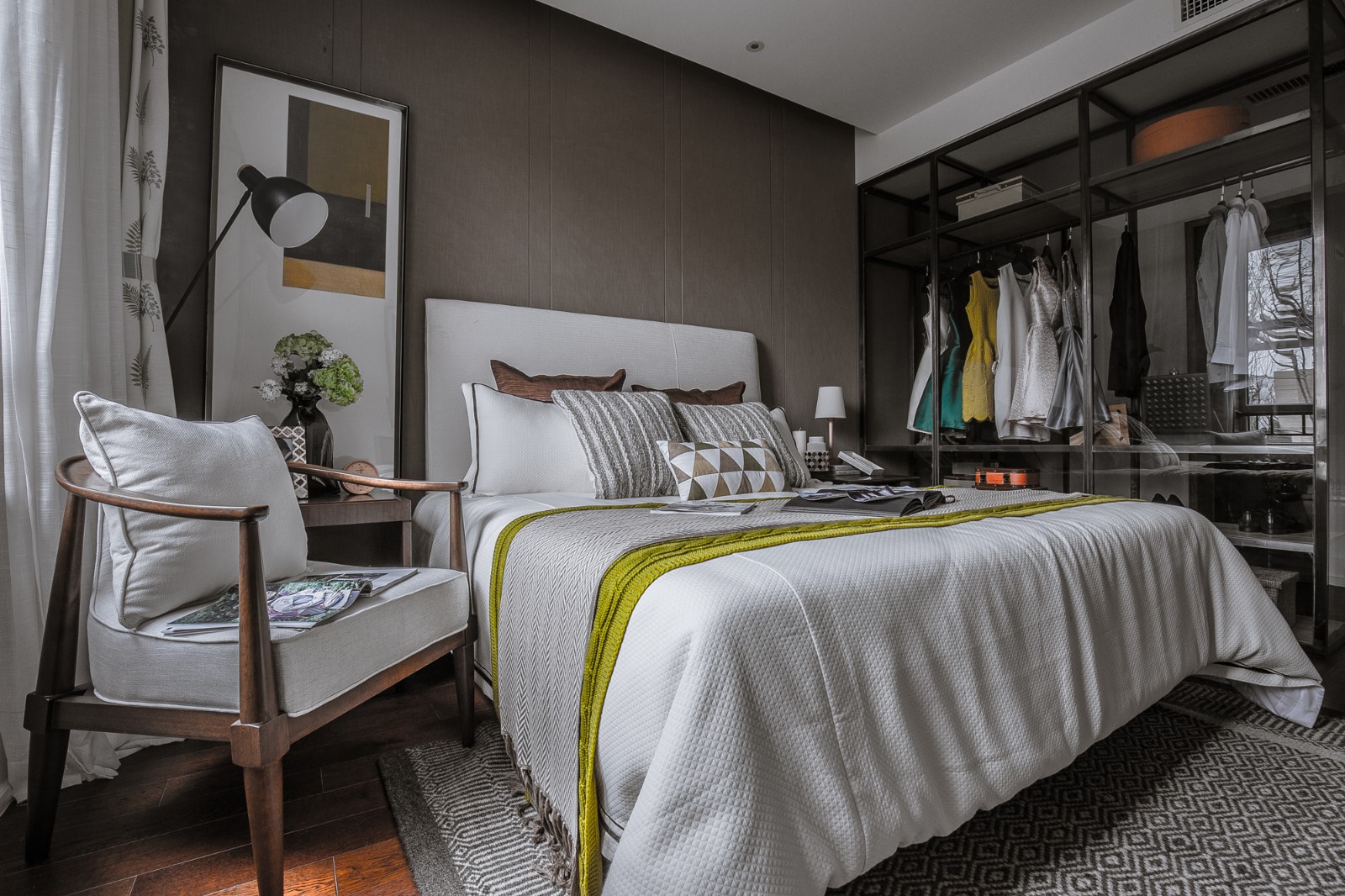 招商海德公学 E 地块 120㎡现代样板间-15