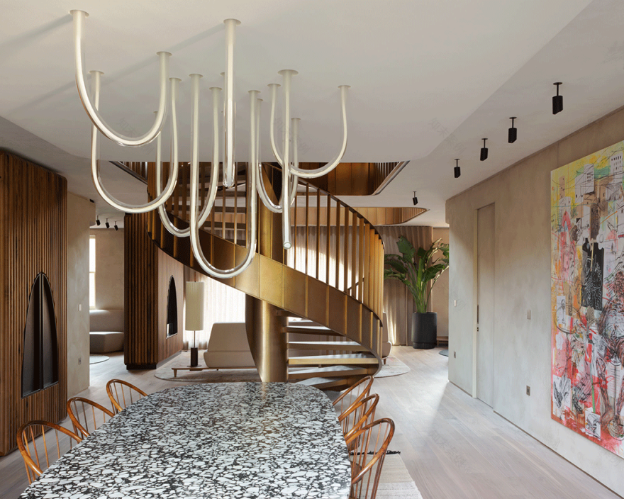 胡桃木之家丨美国纽约市丨razavi architecture-25