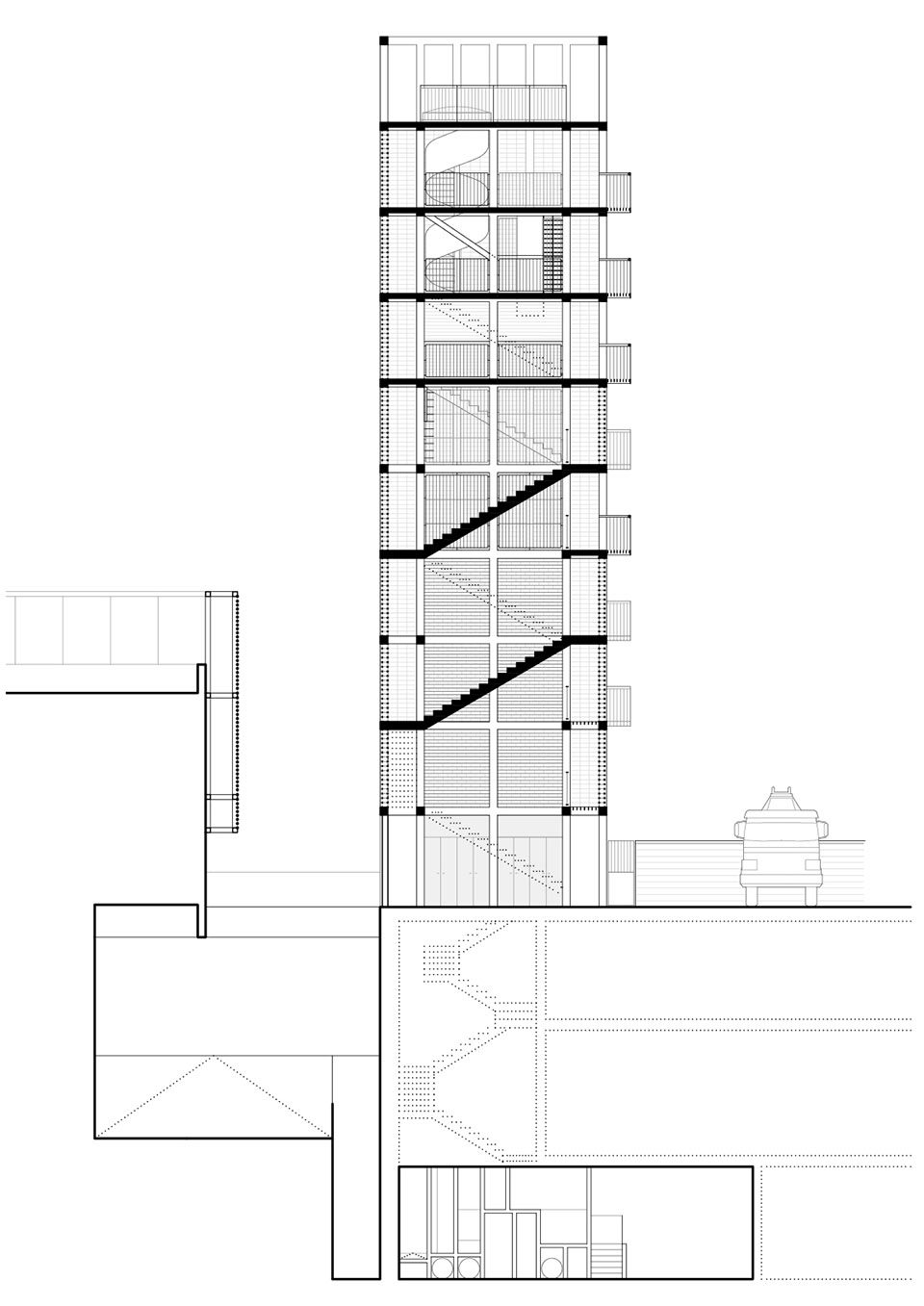 Vall d’Hebron 消防训练塔丨西班牙巴塞罗那丨Carles Enrich Studio-76