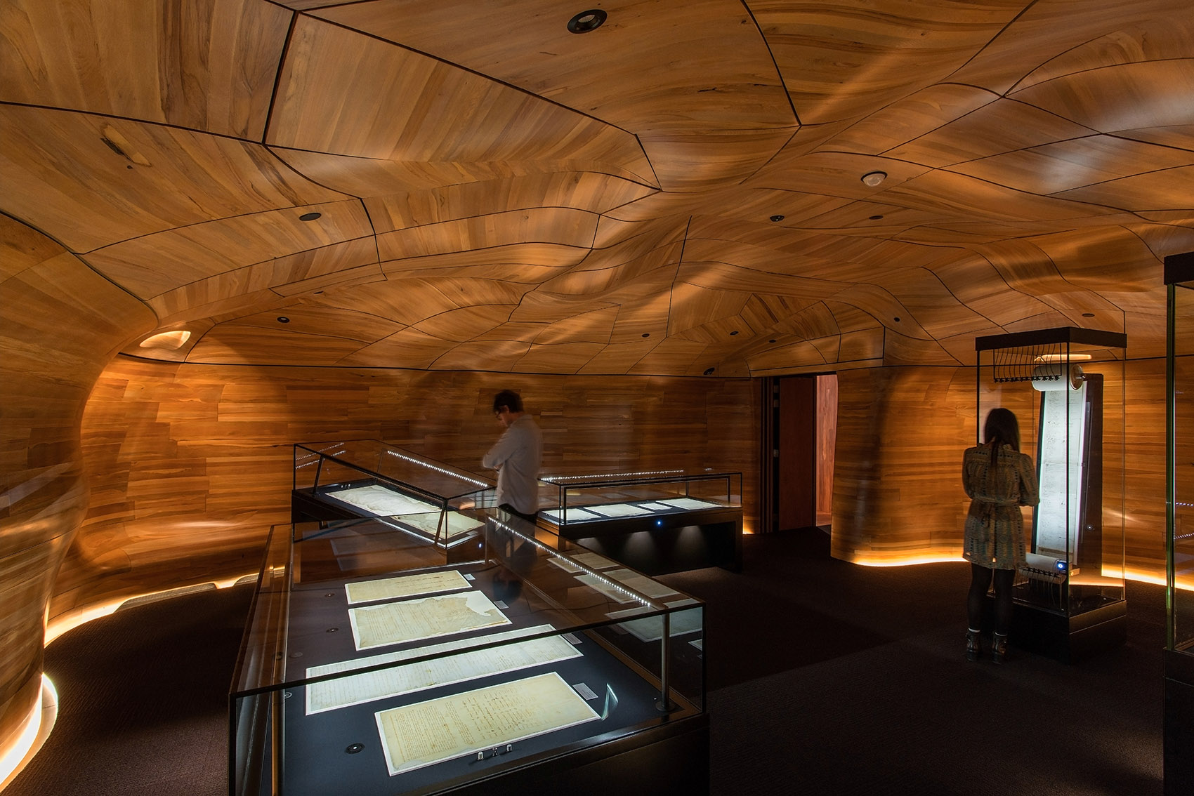 惠灵顿国家图书馆He Tohu展览空间丨新西兰丨Studio Pacific Architecture-24