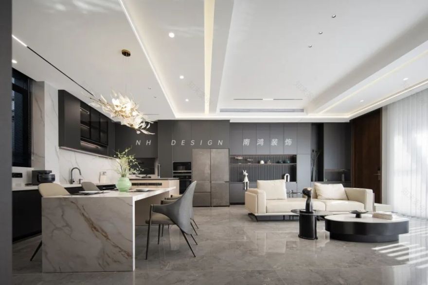 金航府330㎡ · 理性与浪漫共生丨中国杭州丨浙江南鸿装饰-25