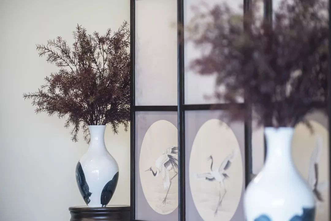 德清蓝城观云小镇 Y 户型样板房 | 新旧融合的中式美学空间-22