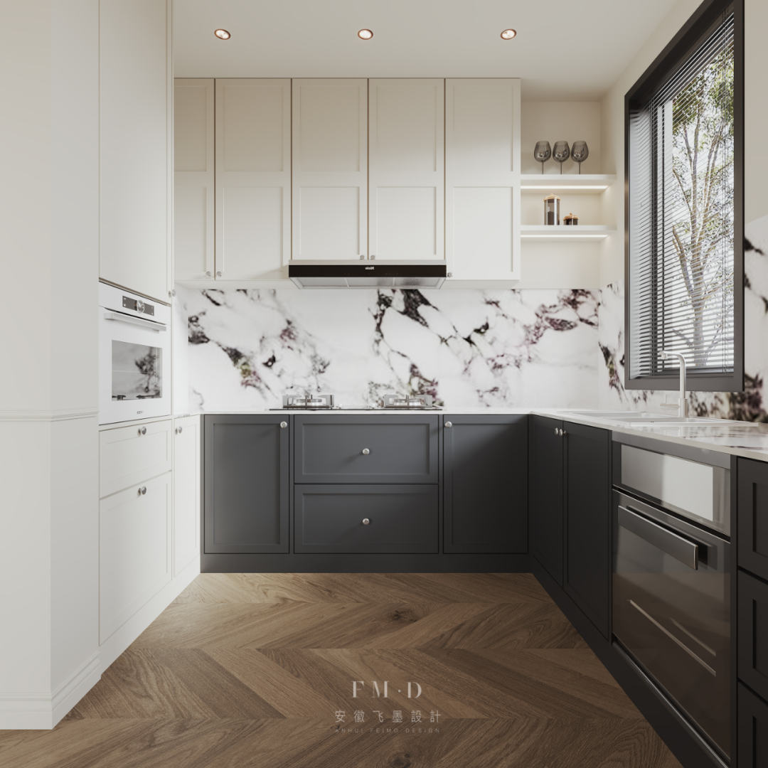 奶油系大平层,温馨家居设计典范丨中国合肥丨飞墨设计组-33