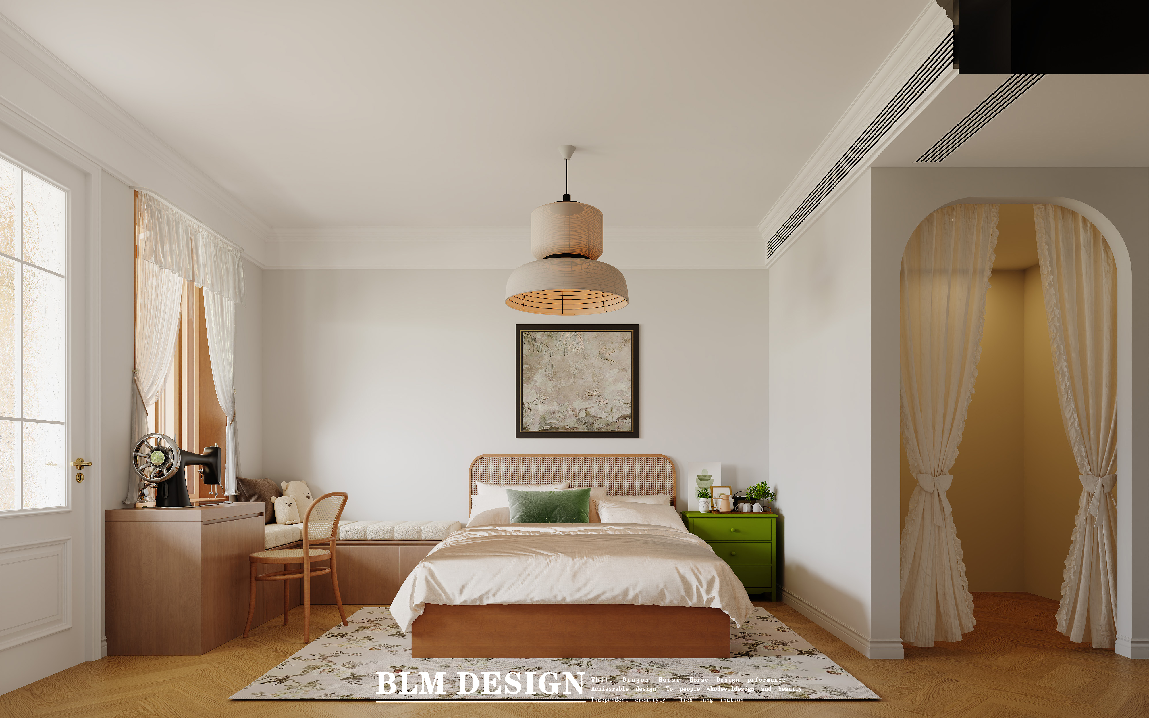 田园自然风家装效果案例-1