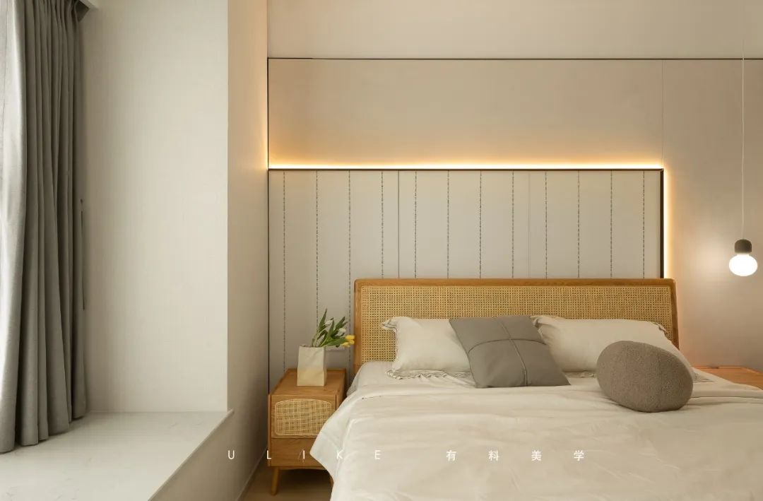 110㎡简约奶油风家居丨刁俊豪-45