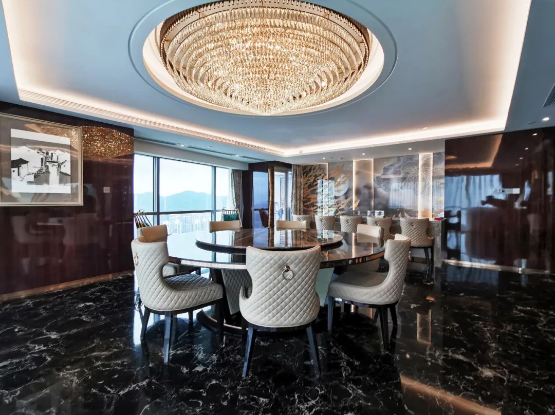 深圳东海国际云端会所 | 轻奢美学,海景尽收眼底-92
