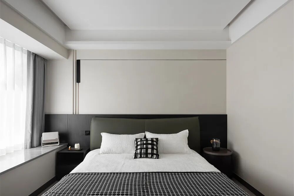 内舍软装丨125㎡现代风四室改两室，放大视野，实现储物自由！-51