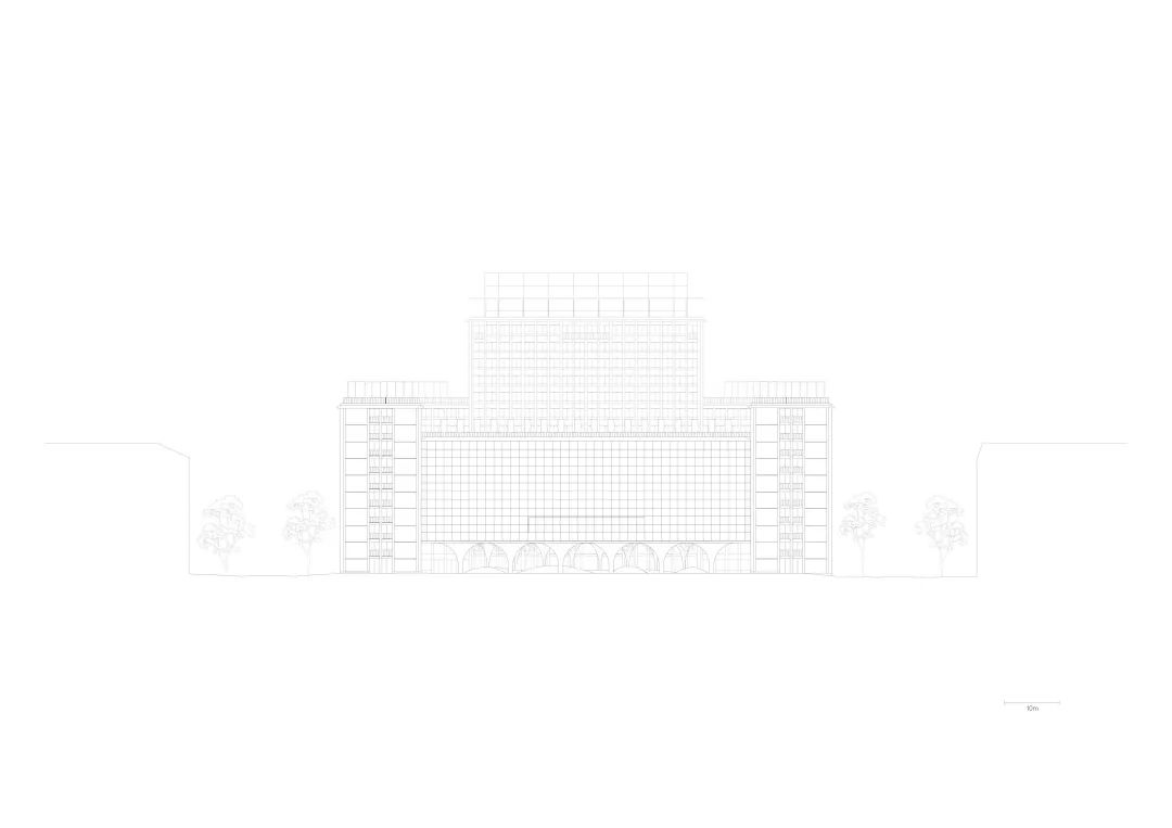 巴黎警察局舊建築改造,Morland綜合大樓-40