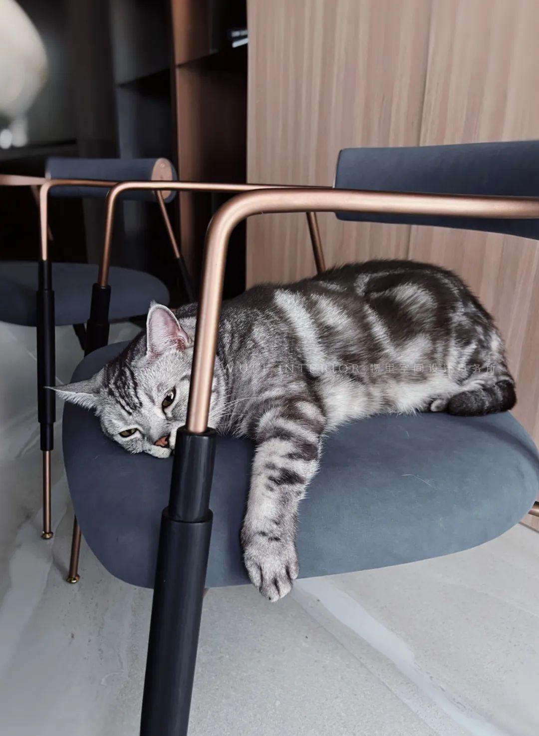 黑域奢境 · 杭州 320㎡港式轻奢别墅设计丨中国杭州丨物里空间设计事务所-17