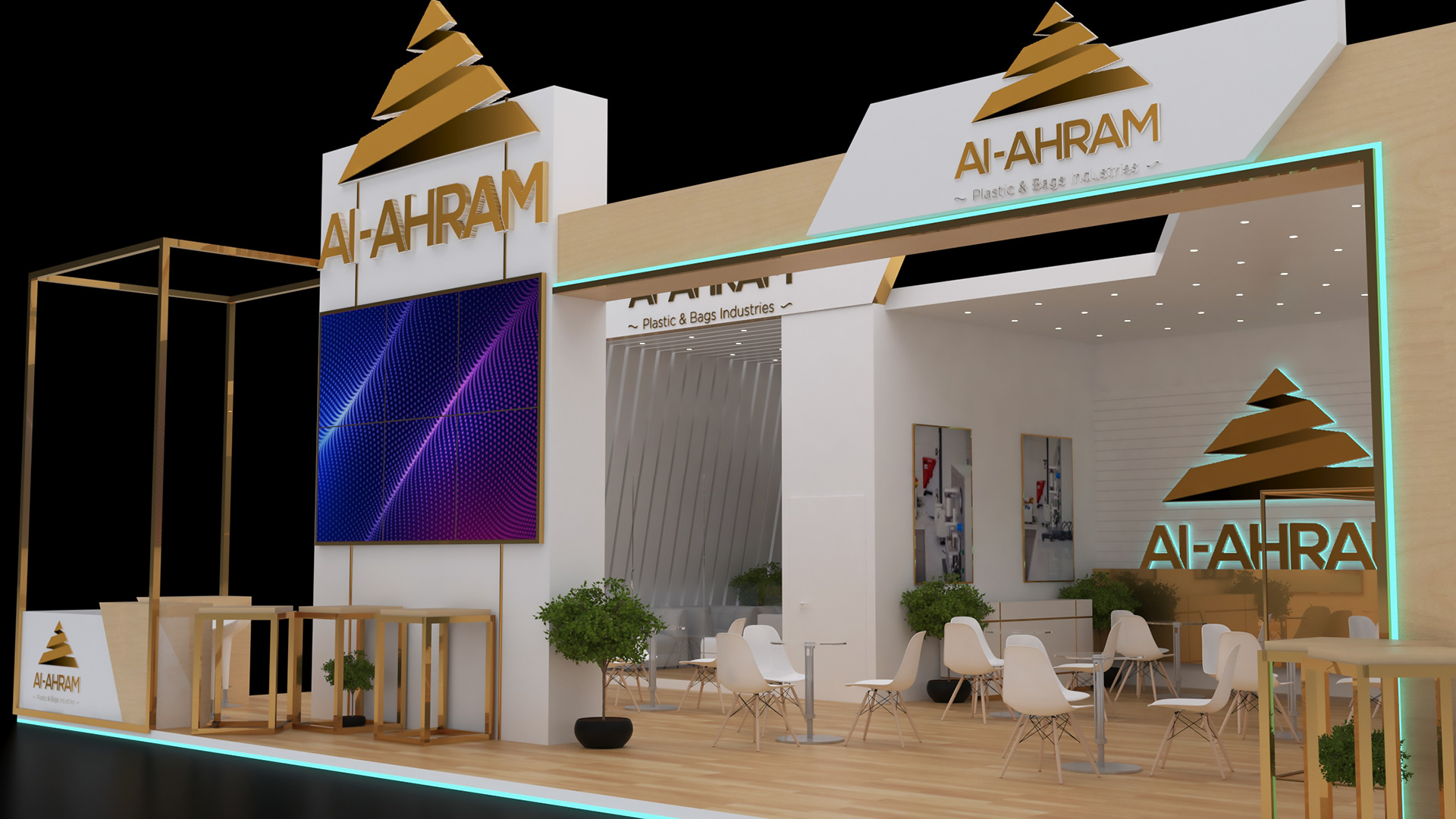 AL-AHRAM EXHIBITION BOOTH-11
