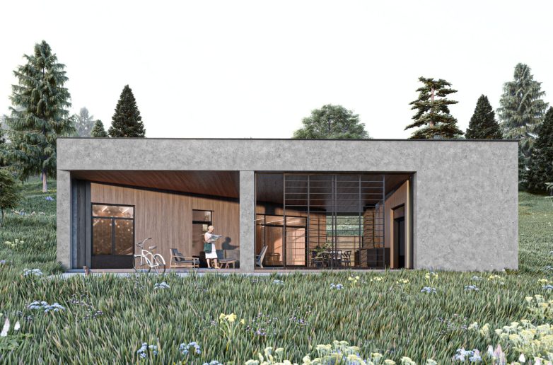 Petrovaradinu现代窑洞住宅设计丨Metfer projekt-25