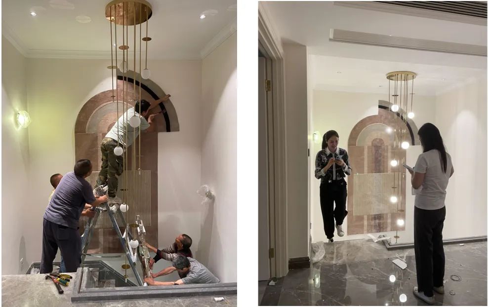 重庆渝北区现代法式别墅设计丨中国重庆丨恺悦陈设,KD室内设计第一设计中心-63