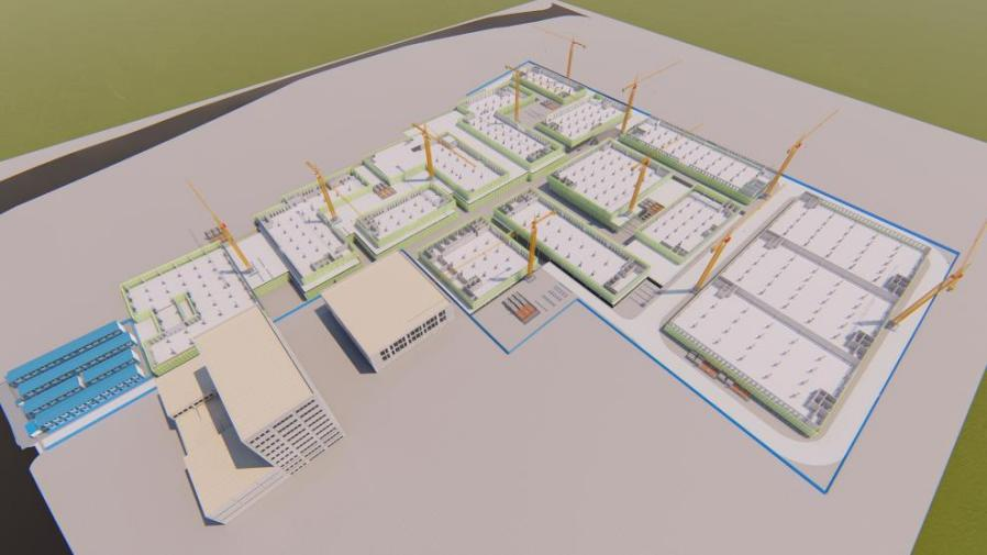 加速“金蛋”项目孵化！中建八局重庆璧山高新区专精特新产业园项目竣工-40
