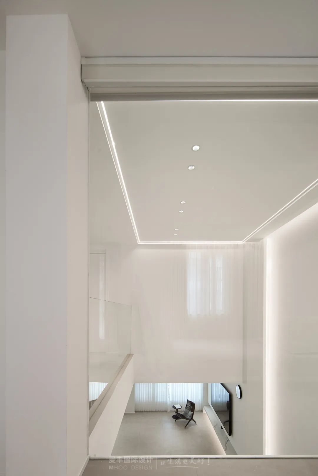MHOO|新湖菲林500㎡极简风：空境之美，力量的克制-40