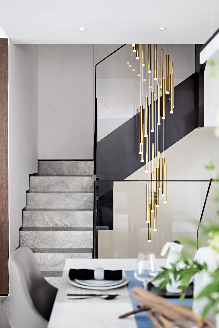 方磊新作 | 东情西韵两相宜 张家港中南樾府别墅样板间-11